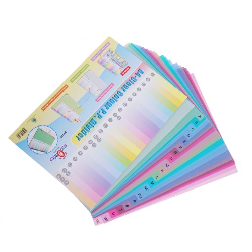 Seaking A4 PP Index A to Z-20pcs,P7020