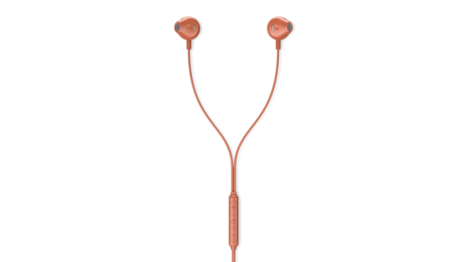 Philips Earbuds Headphones With Mic TAE2000OR/97