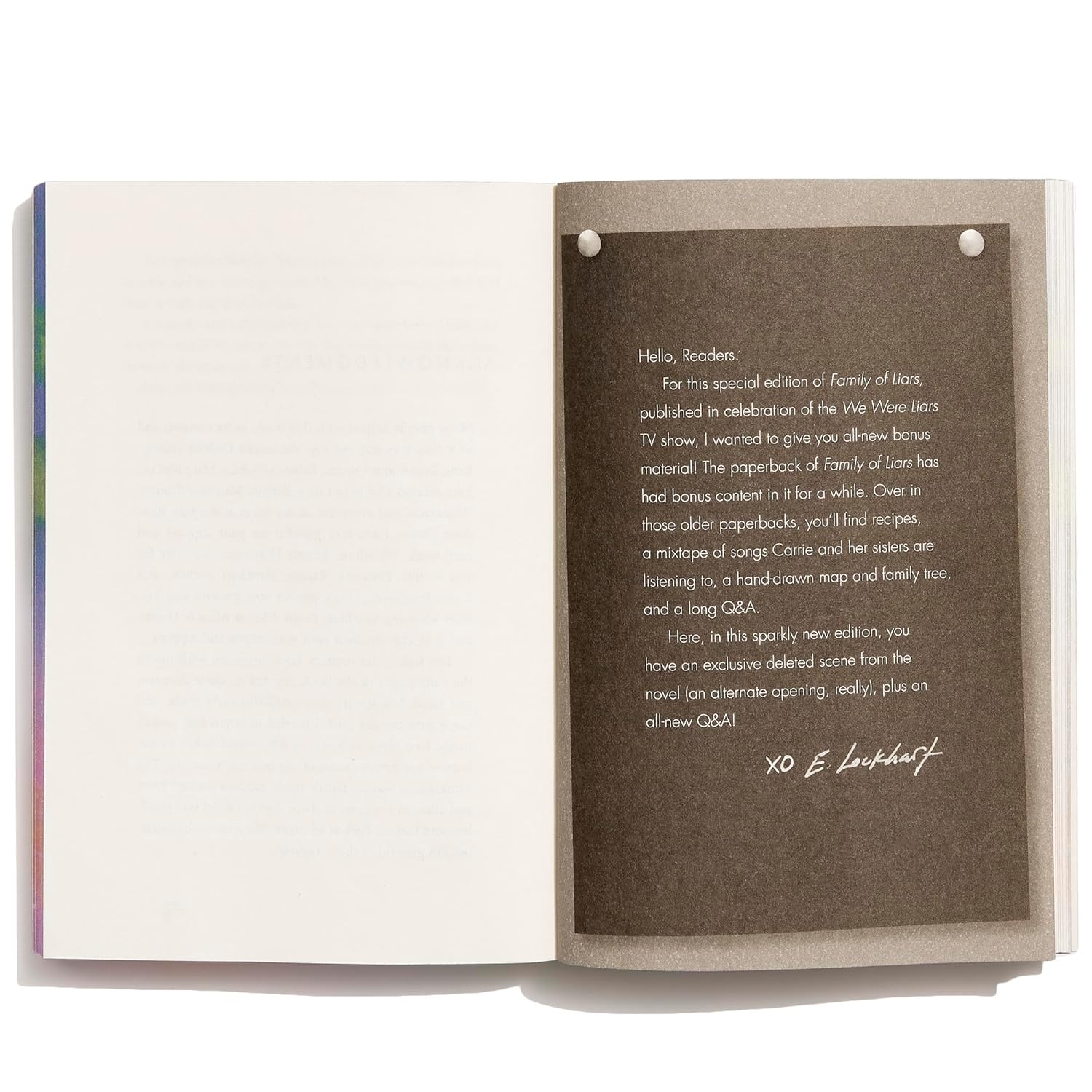 Family of Liars: Deluxe Edition (We Were Liars) Paperback