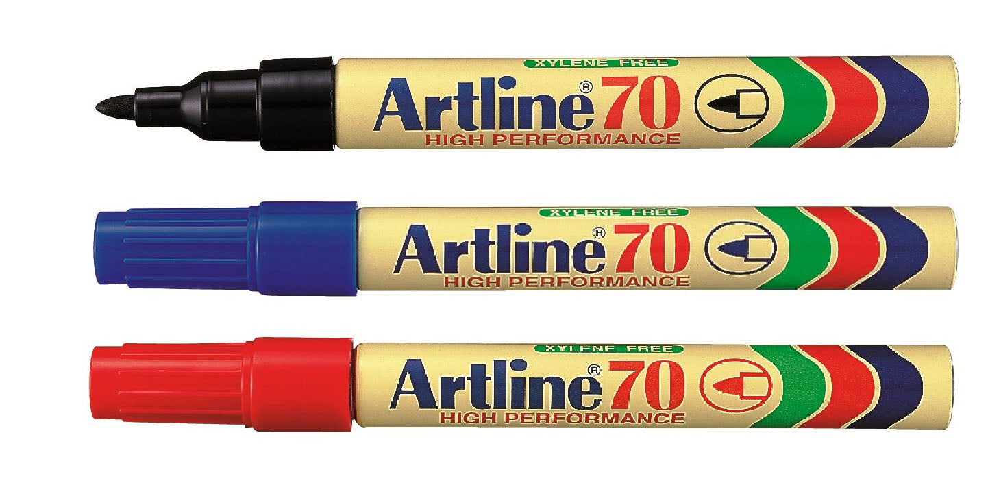 Artline 70 Permanent Marker – Black