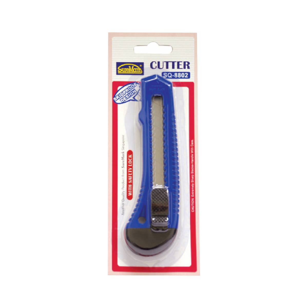 Cutter With 18mm Blade & Safety Lock