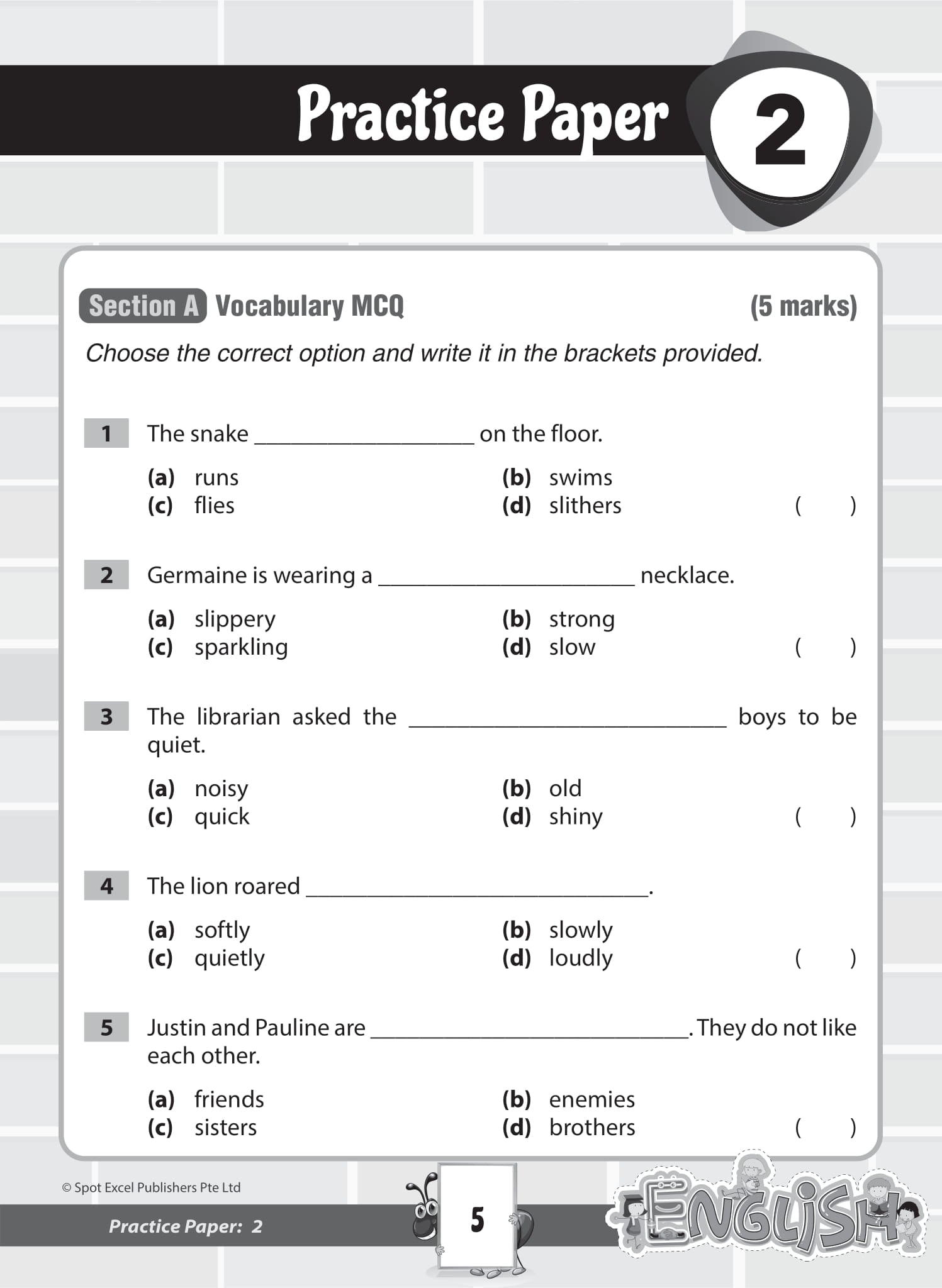K2 CHALLENGING ENG PRACTICE PAPERS