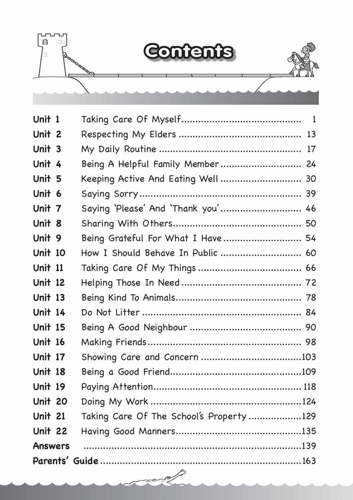 Bridging From K2 To Primary 1 Character Education