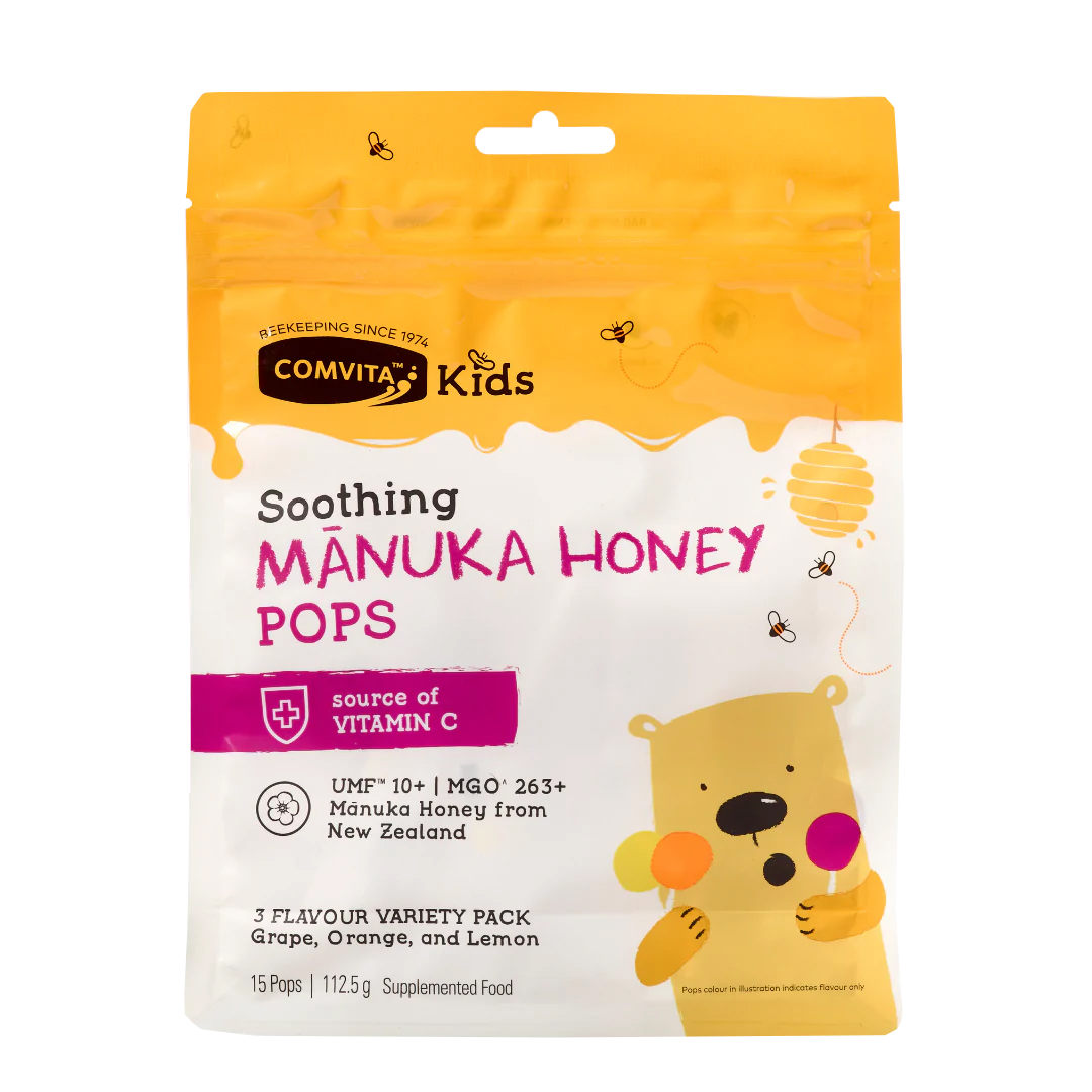 Comvita UMF™ 10+ Manuka Honey Soothing Pops 15 pops