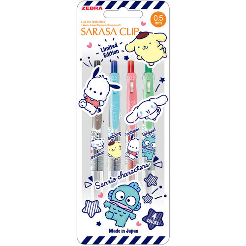 Zebra Sar Clip 0.5 Sanrio BG – 4-Color (JJ15-SBG-4C)