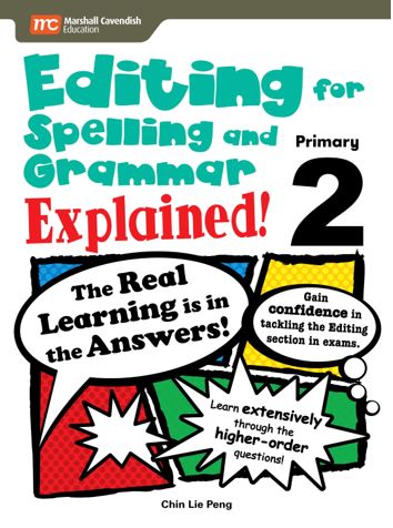 Primary 2 Editing For Spelling And Grammar Explained!