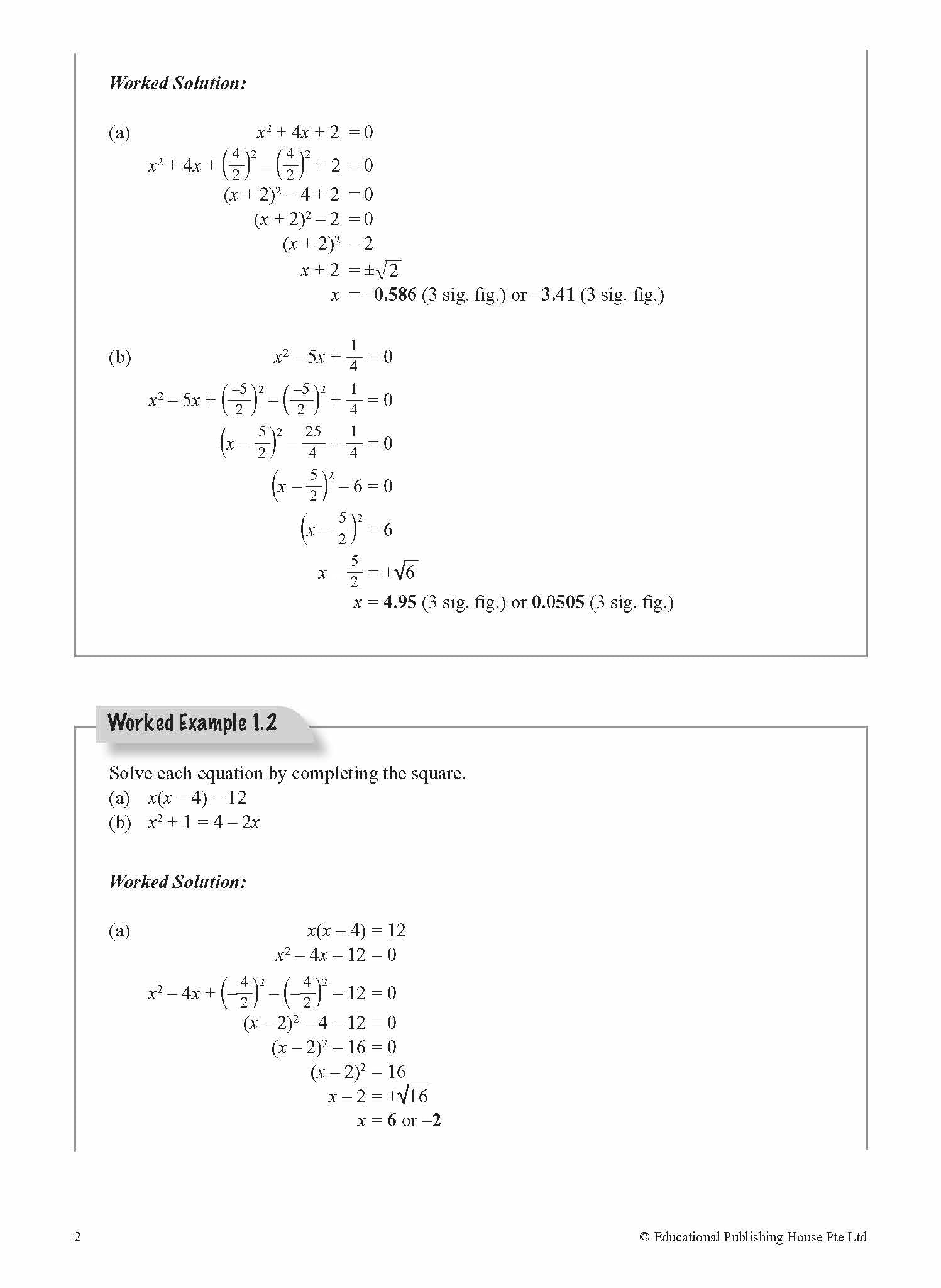 Secondary 3/4 Express (G3) Topical Maths