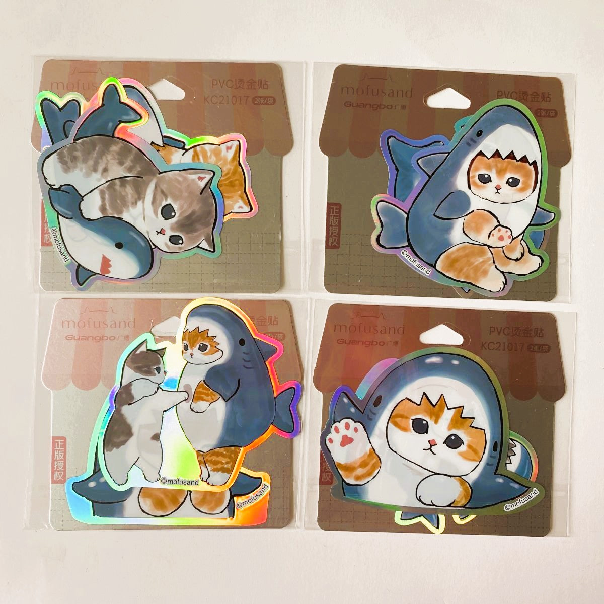 MOFUSAND STICKER 2 PIECE/SET KC21017