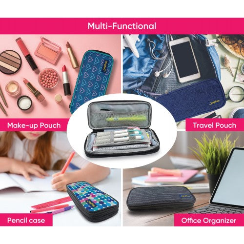 JOYPAC EXPANDABLE PENCIL POUCH ASSORTED