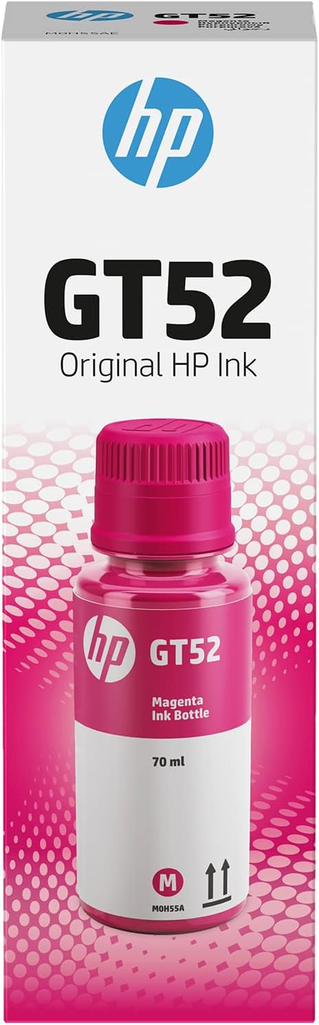 HP GT52 Magenta Original Ink Cartridge | 8000 pages