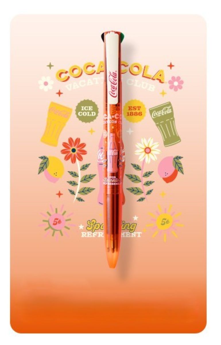  Coca Cola Easy 4In1 Pen Red 
