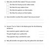 Primary 2 English Comprehension Practice