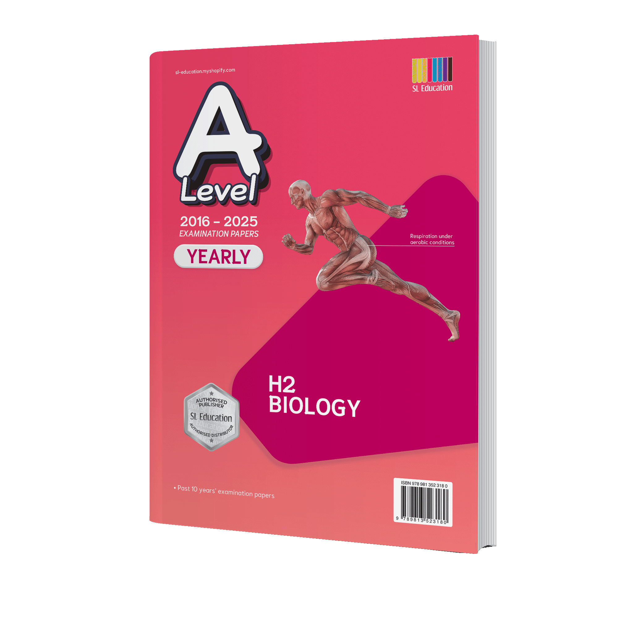 TYS A Level H2 Biology Yearly QNS + ANS 2016-2025 