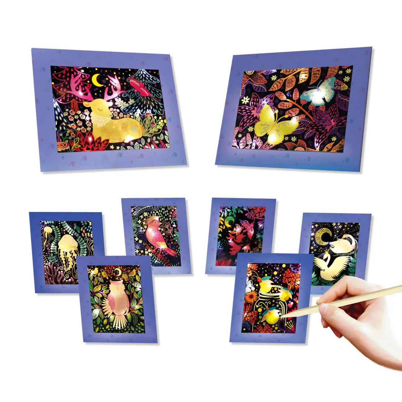 AVENIR SCRATCH CREATE YOUR OWN LIGHT BOX