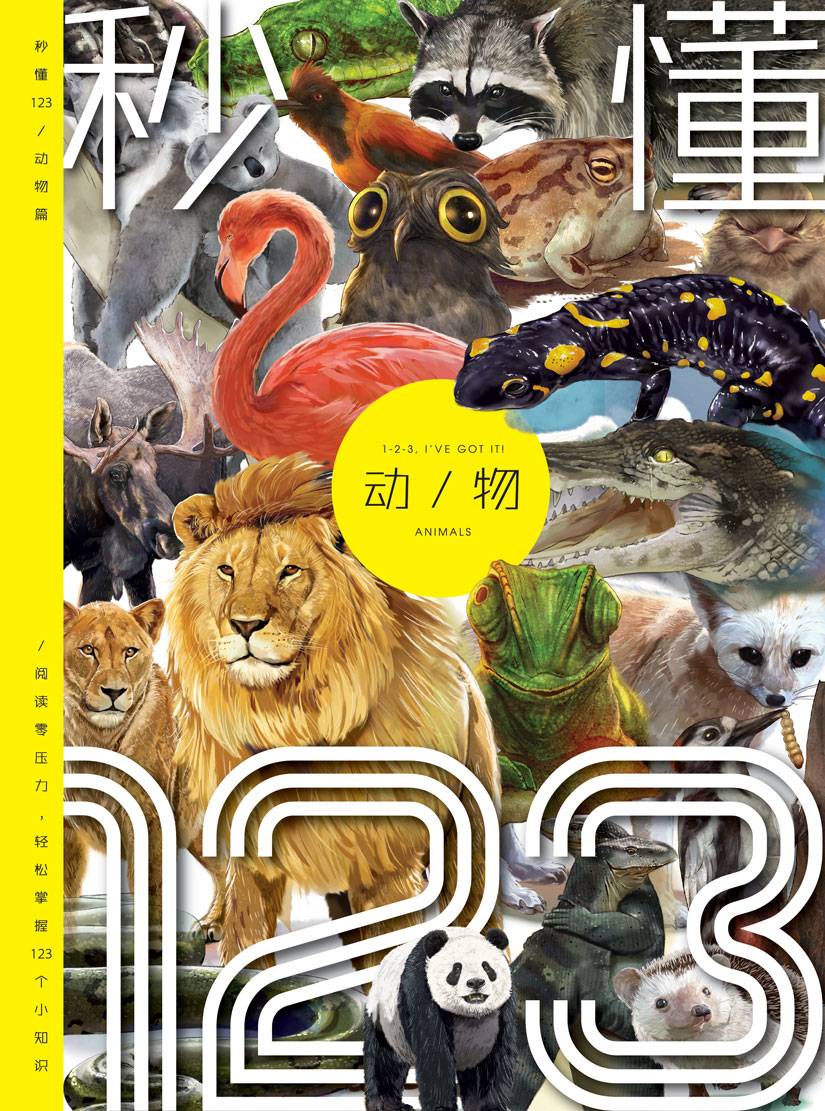 魔豆图书系列 12: 秒懂动物123