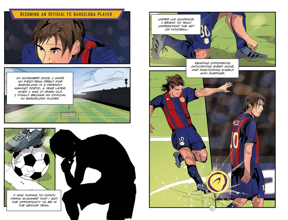 Lionel Messi: The Graphic Novel (Gemini Graphic Novels) Hardcover