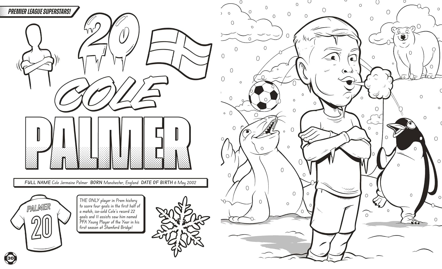 The Match of the Day Football Colouring Book