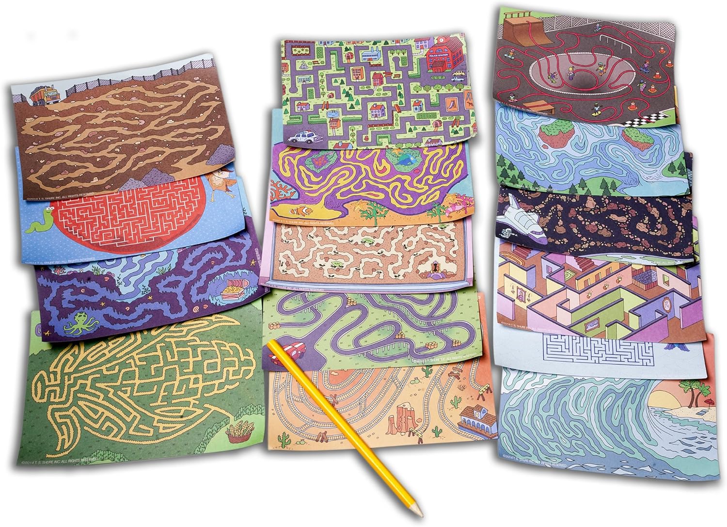 BENDON TRAVEL MAZES ACTIVITY TIN