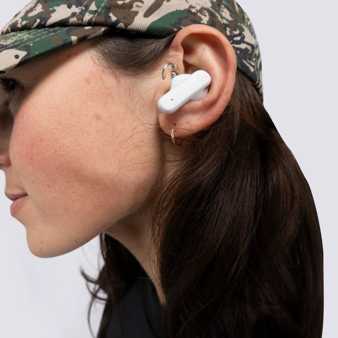Skullcandy Smokin' Buds In-Ear Wireless Earbuds Bone