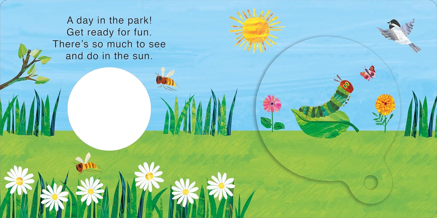 The Very Hungry Caterpillar – At the Park: A Magic Wheel Book (Board Book)