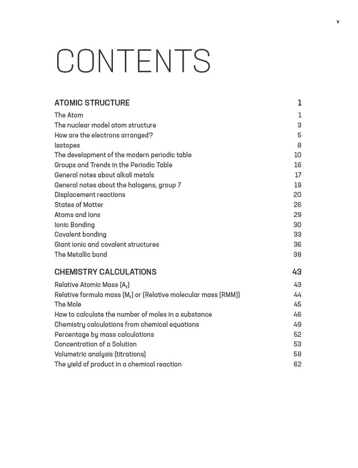GCSE O-Level Guide Chemistry by Example