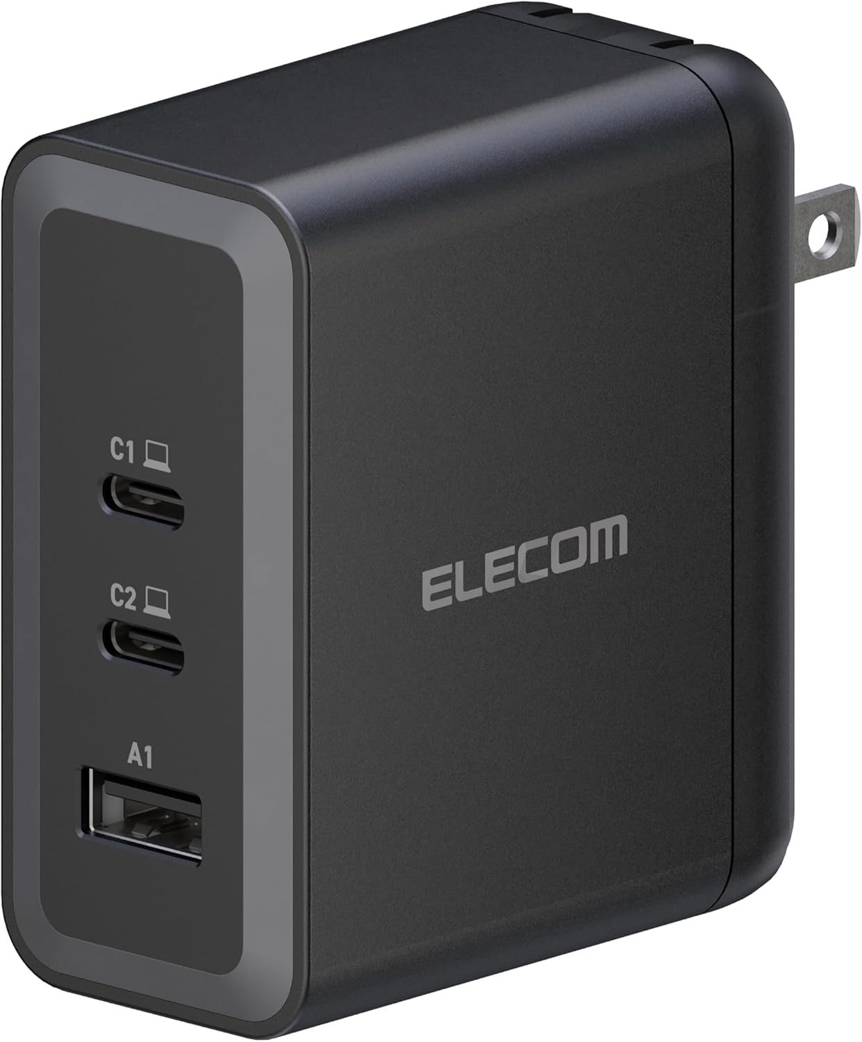 ELECOM 100W USB-C Wall Charger (3-Port)  