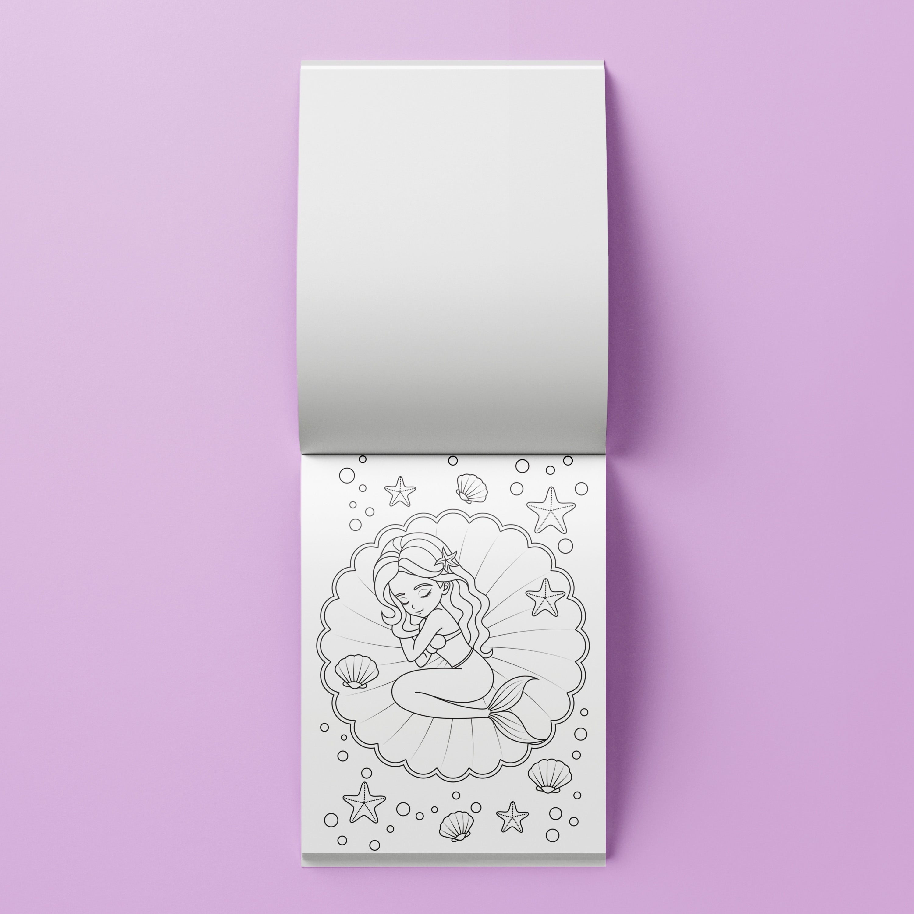 Jr Kaleidoscope Colouring Kit Mermaids