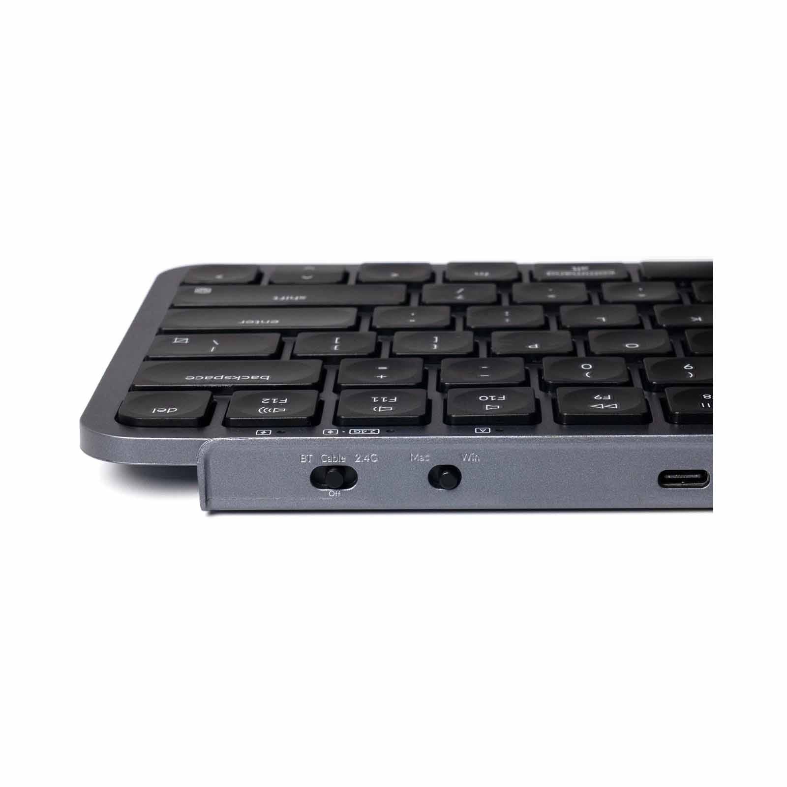 Keychron B1 Pro (B1P-K1) Ultra-Slim Wireless Keyboard - Space Gray