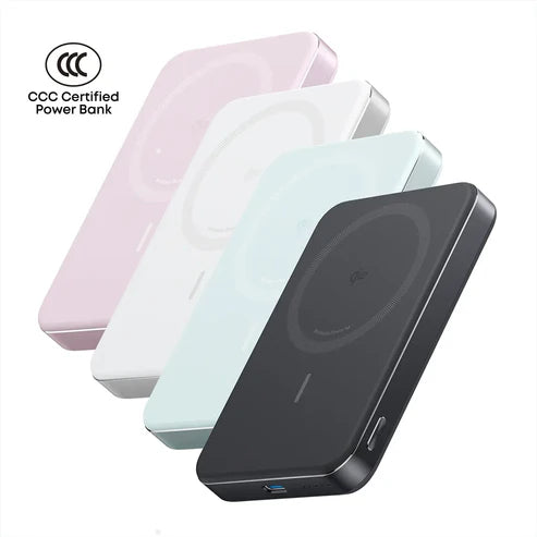 Anker MagGo Ultra-Slim 10000mAh Qi2 Certified 15W Power Bank A1664 (Pink)