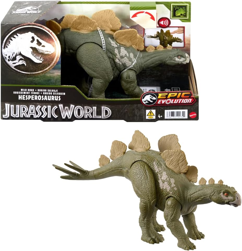 MATTEL JURASSIC WORLD WILD ROAR DINOSAUR FIGURE ASSORTED