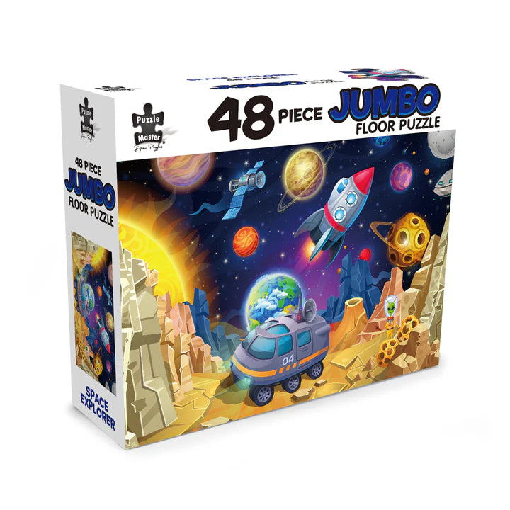 PUZZLE MASTER 48 PIECE JUMBO FLOOR PUZZLE SPACE EXPLORER