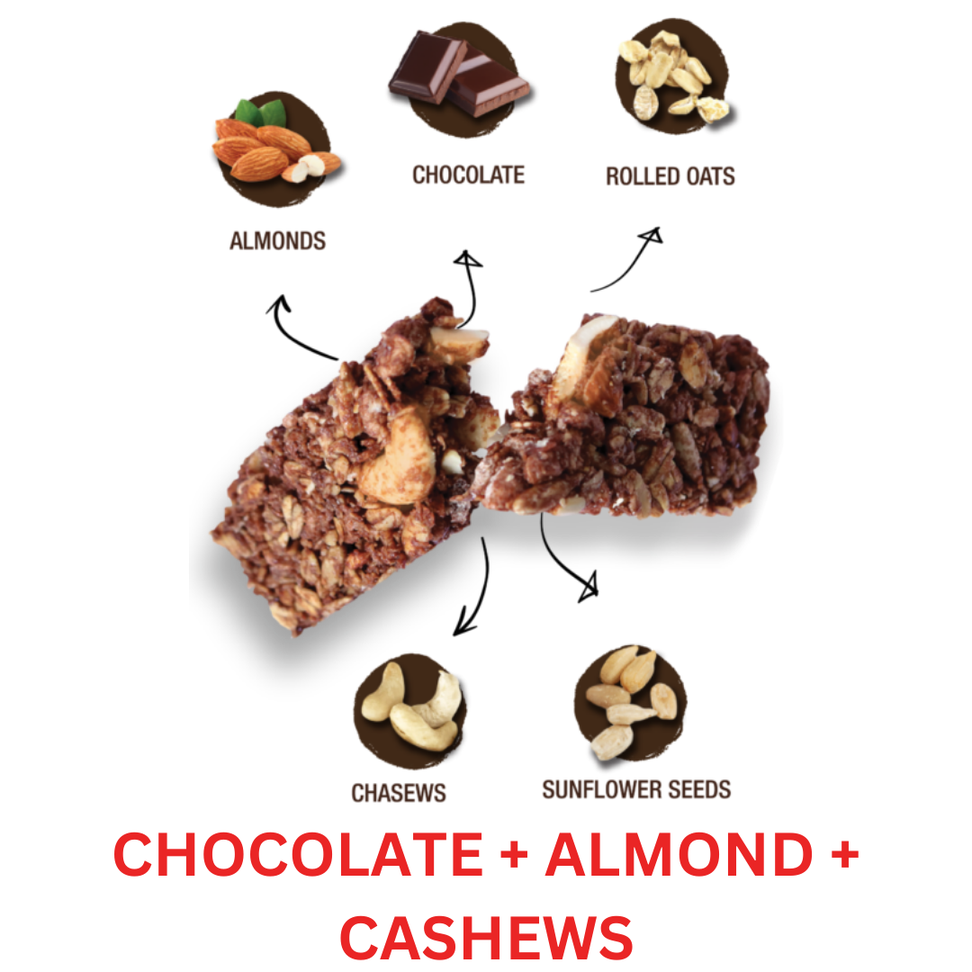Hundred Seeds Granobar Box of 5 Choco Almond Cashews