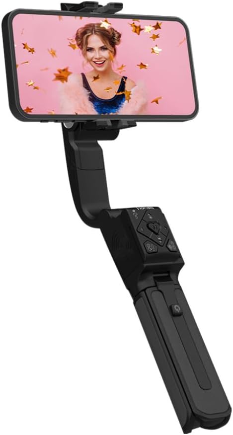 Hohem Isteady Q Smart Selfie Stick Tripod With 360° Ai (Black)