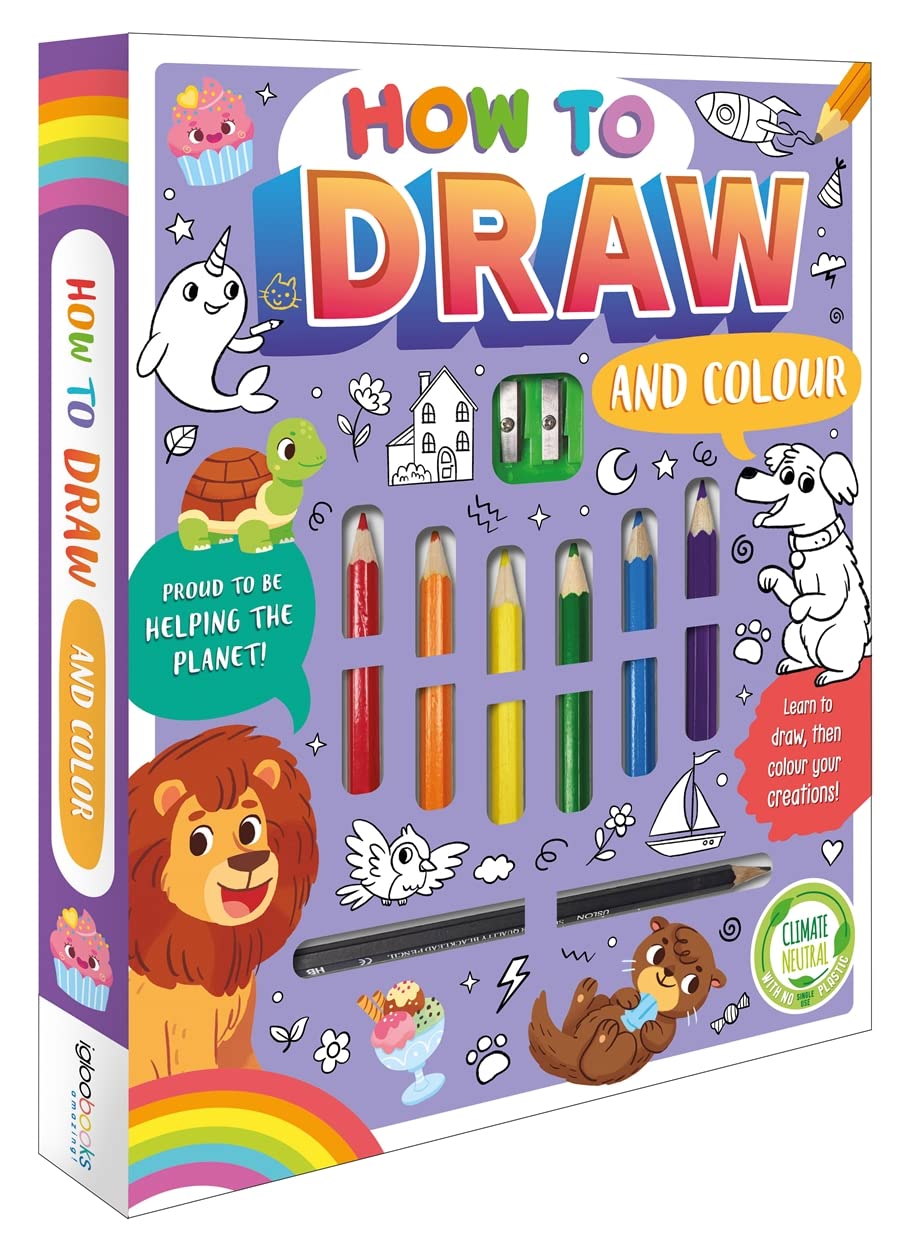  How To Draw And Color by Igloo Books Ltd