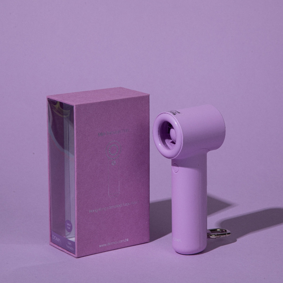 Portable Mini Fan 4 speed (Purple)