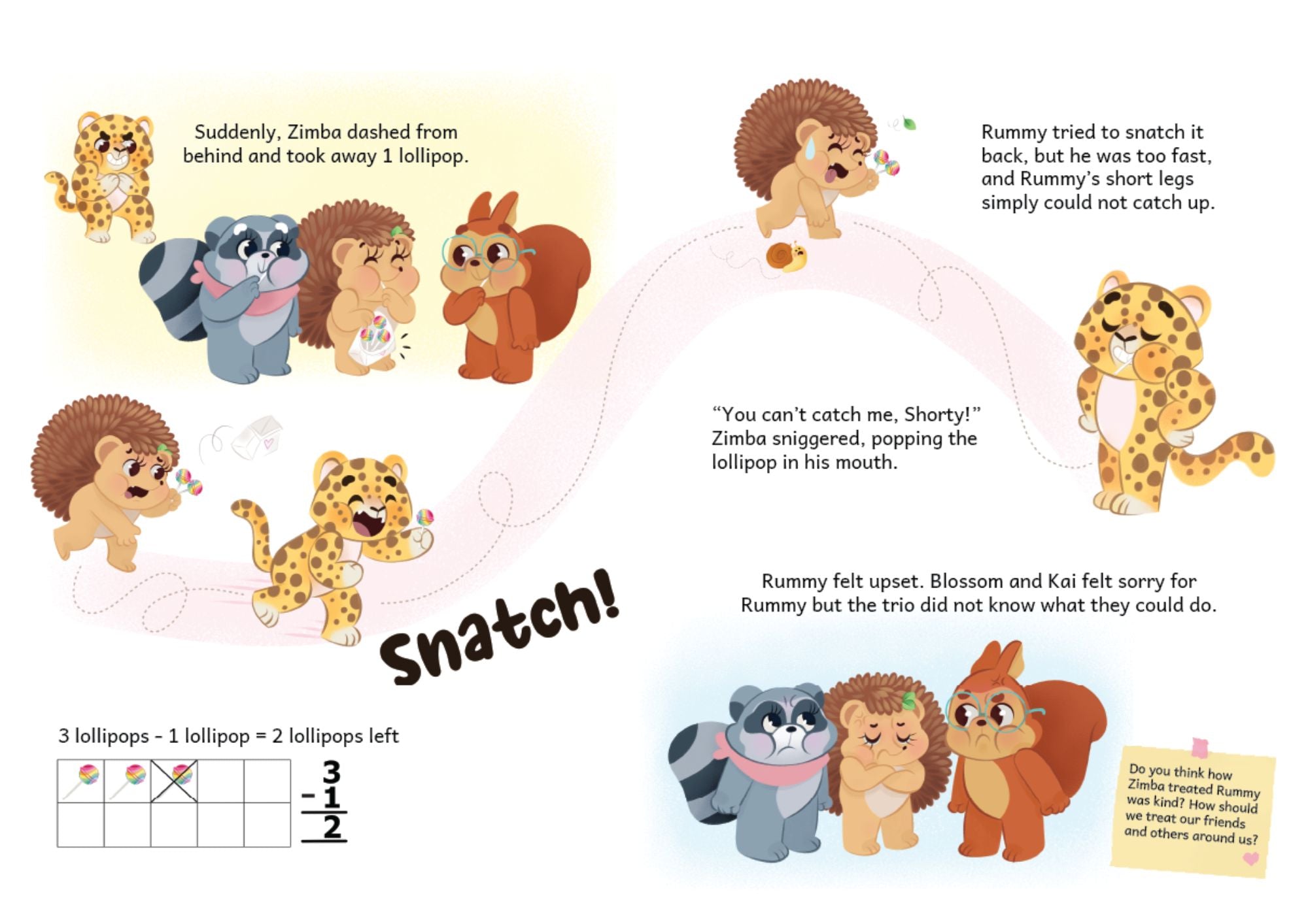 Maths Storybook: One Tough Ball - Subtraction within 10 (5-7yo)