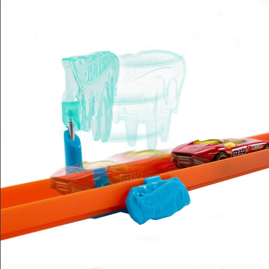 MATTEL HOT WHEELS TRACK BUILDER ICE CRASH PACK