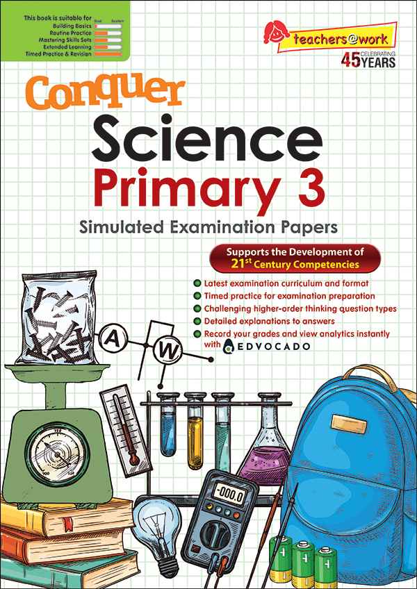 Conquer Science Primary 3 – Simulated Examination Papers