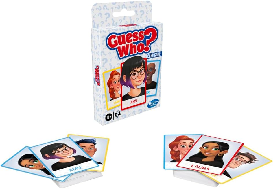 HASBRO GAMING CLASSIC CARD GAME GUESS WHO