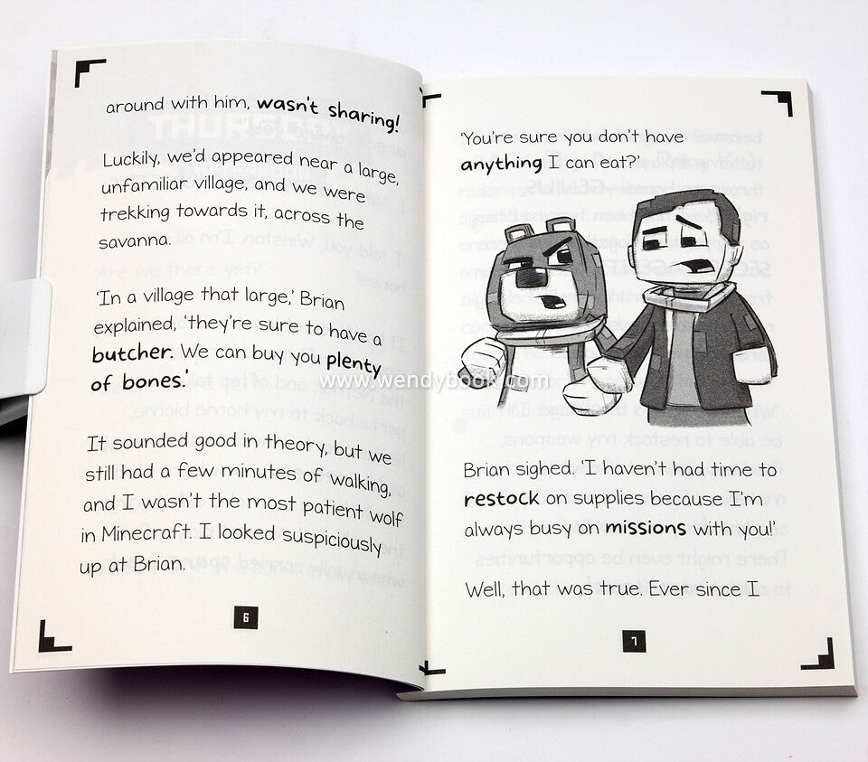 Diary of a Minecraft Wolf #4: Village Rescue (An Unofficial Minecraft Book)