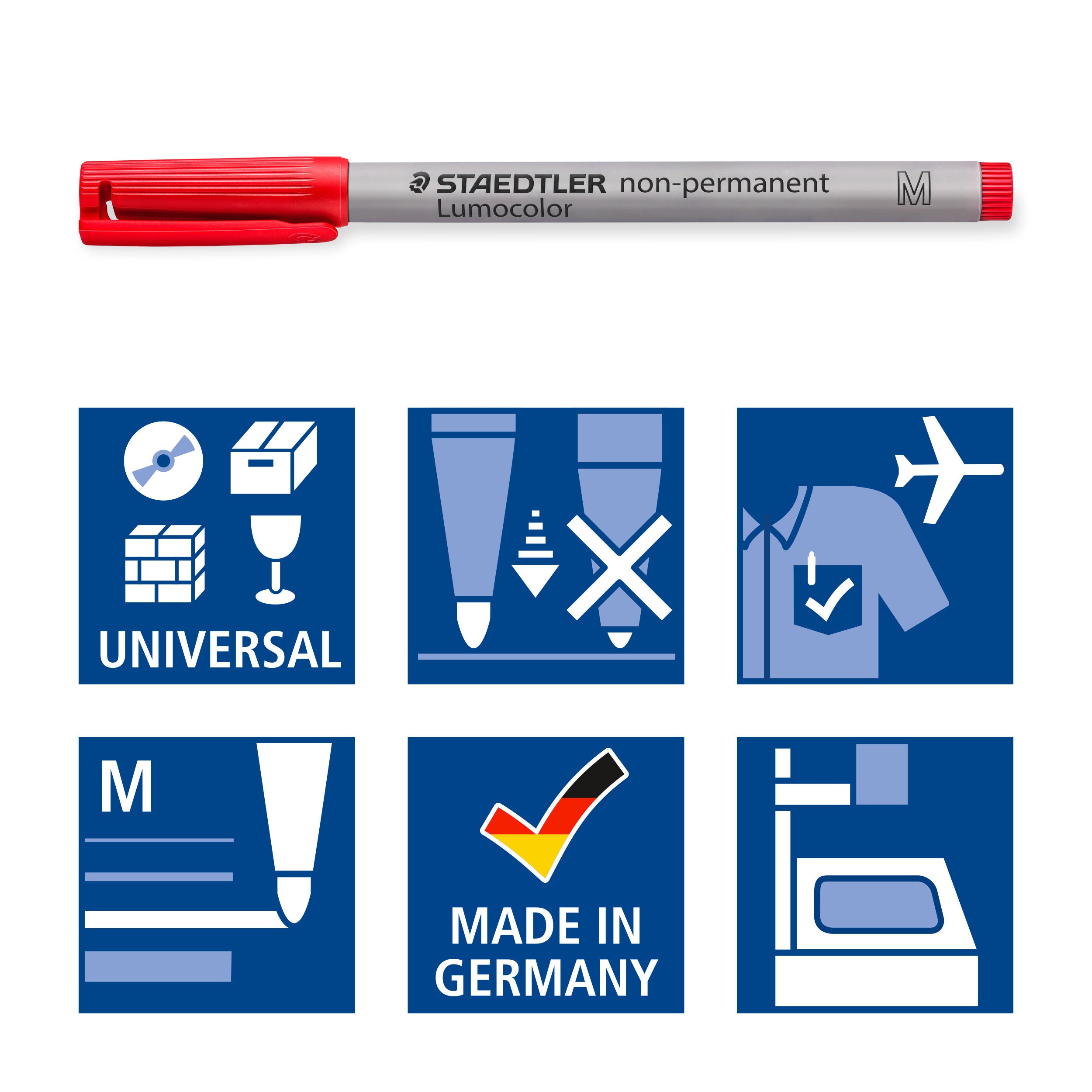STAEDTLER 315 OHP PEN M 1.0 mm NON PERMANENT