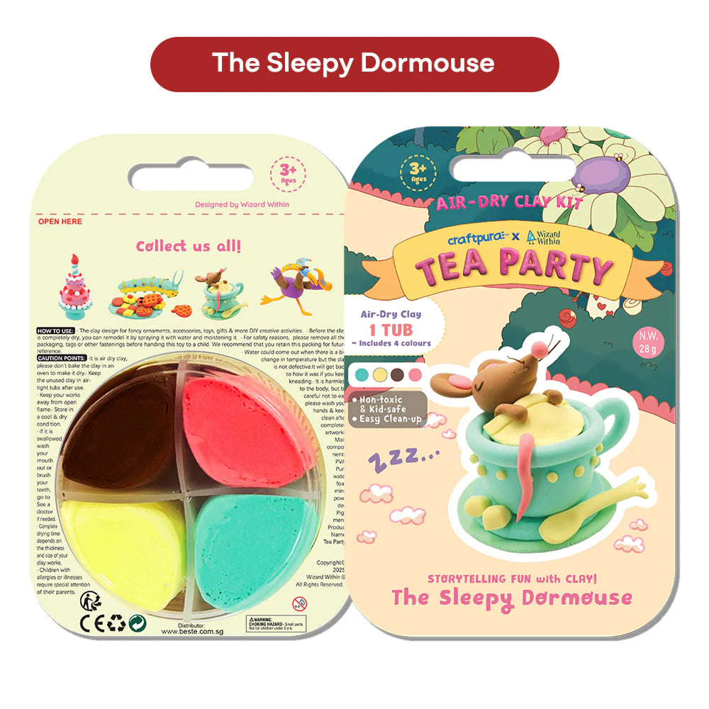 Craftpura Clay Storyland-sleepy Dormouse