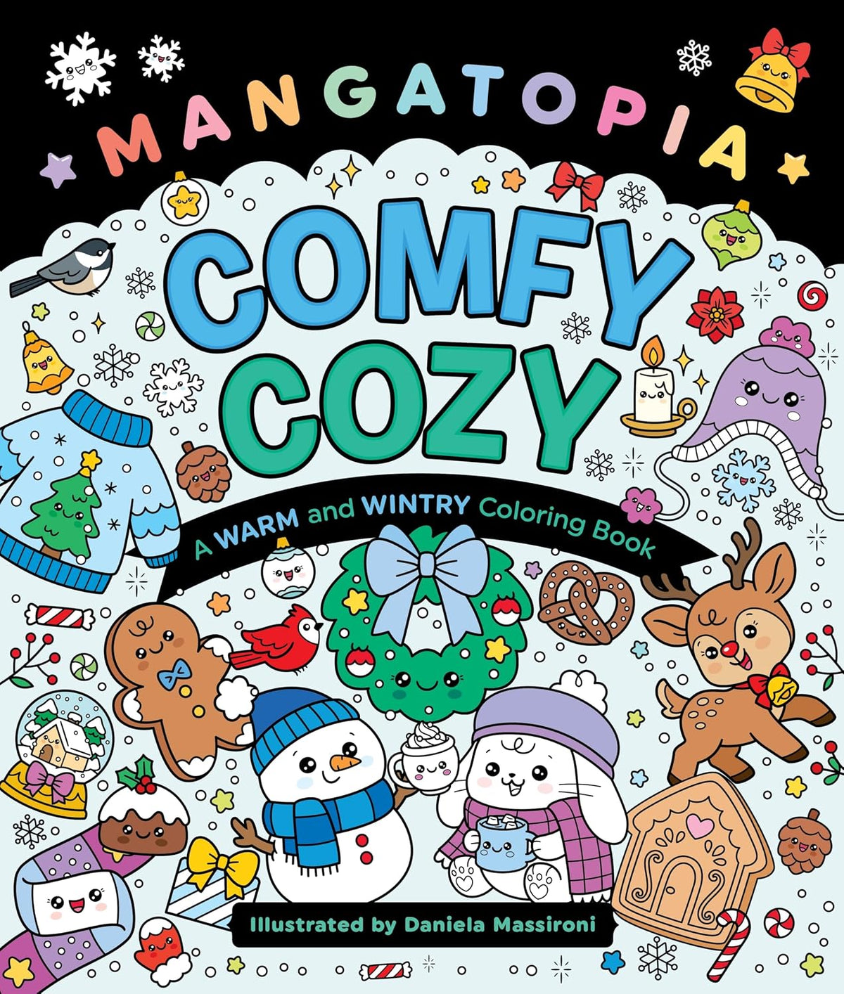 Mangatopia: Comfy Cozy: A Warm and Wintry Coloring Book (Paperback)