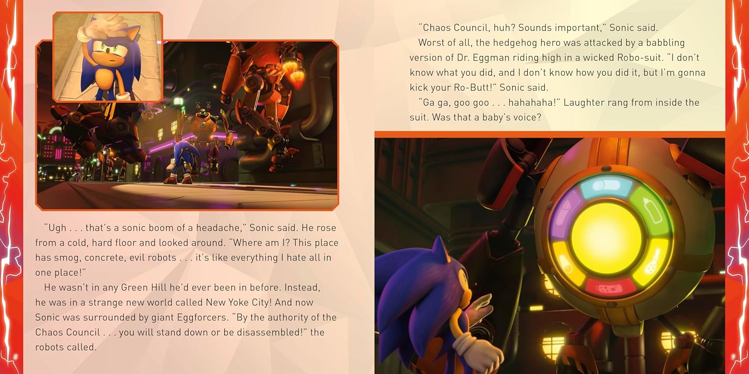 Sonic vs. New Yoke City (Sonic the Hedgehog) (Paperback – Sticker Book)