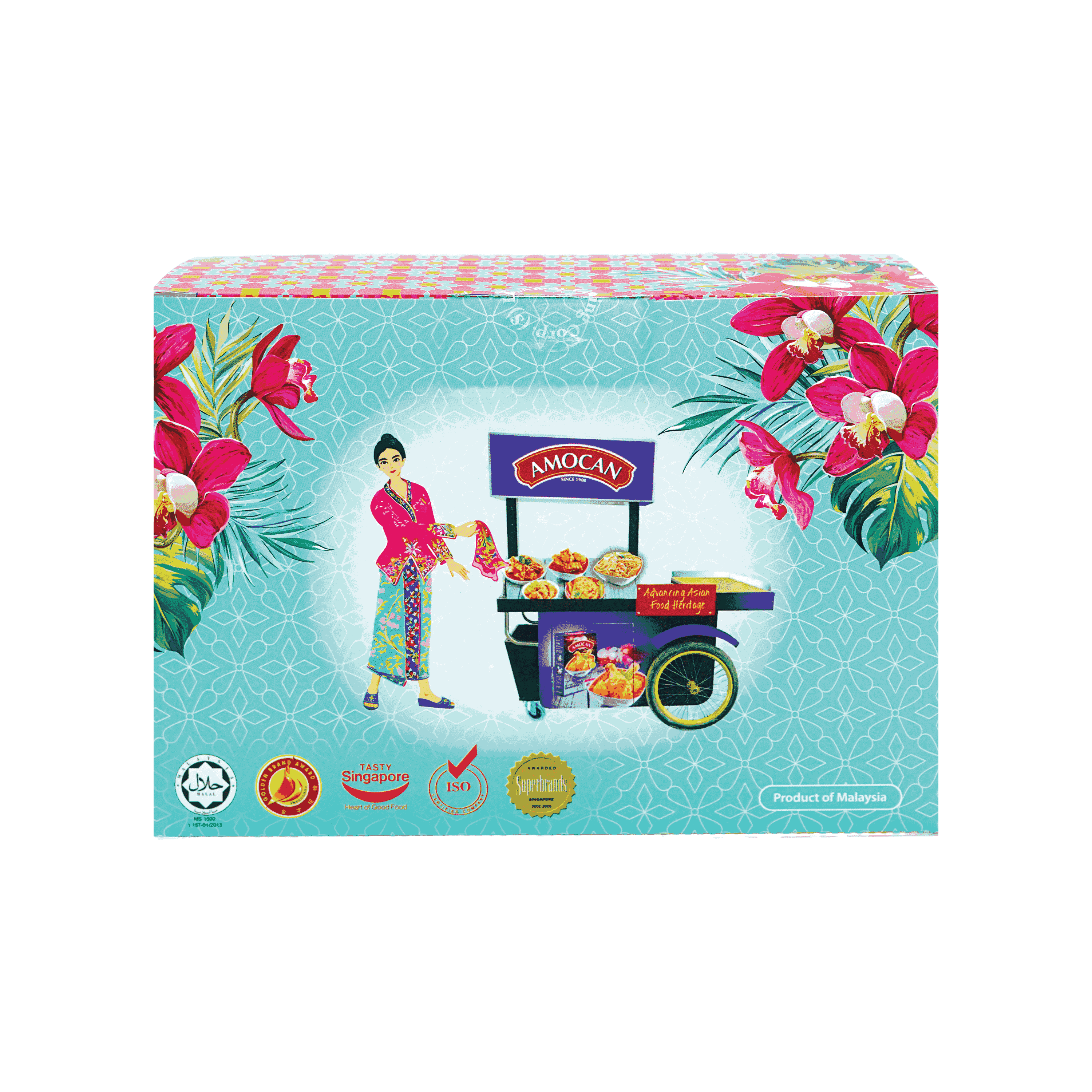 Amocan Chilli Seaweed Crunch & Mala Sesame Crunch ( Suitable For Vegetarian )