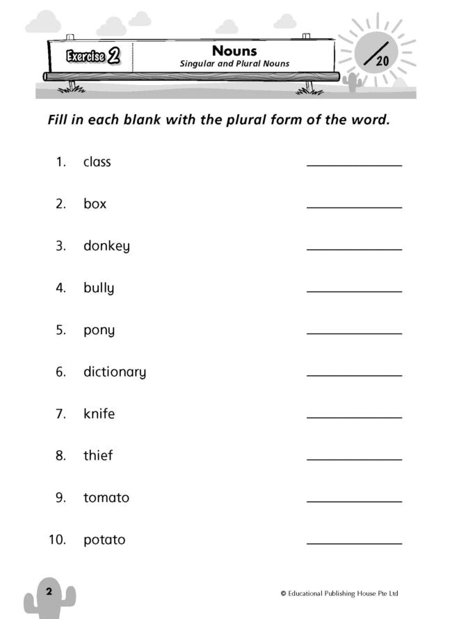 Primary 2 Grammar 1000+ (n)
