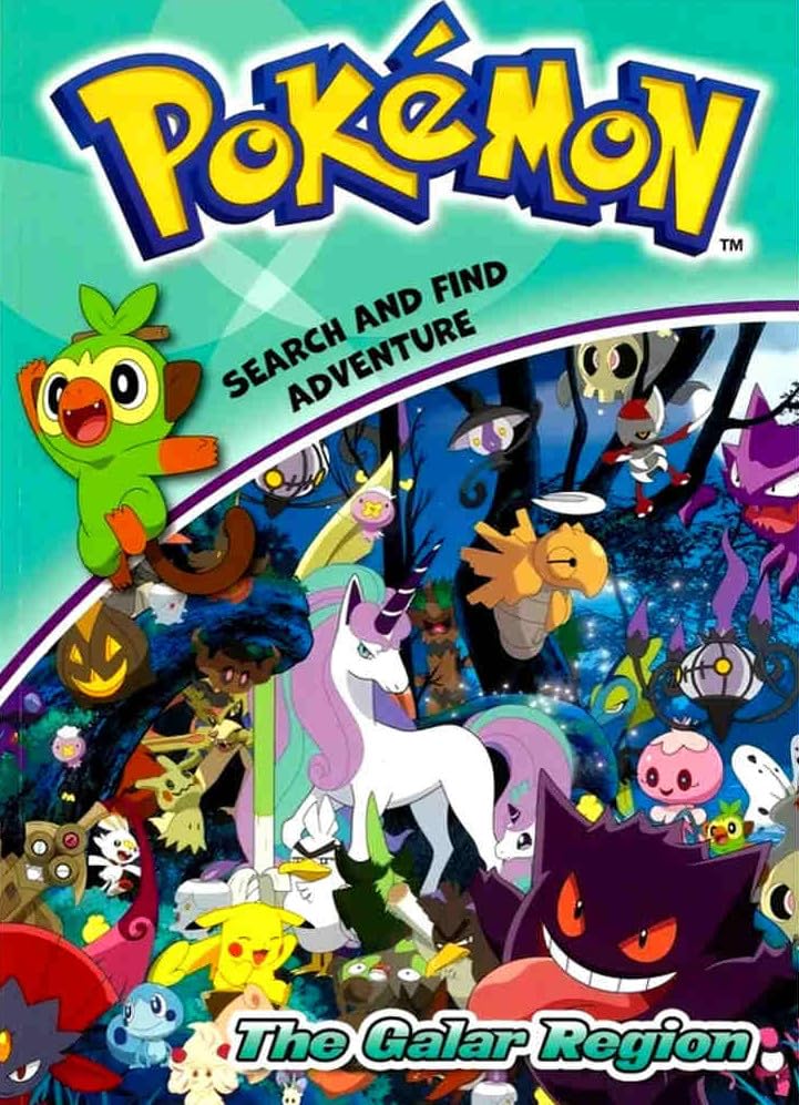 Pokemon Search And Find Adventure: The Galar Region (Paperback)