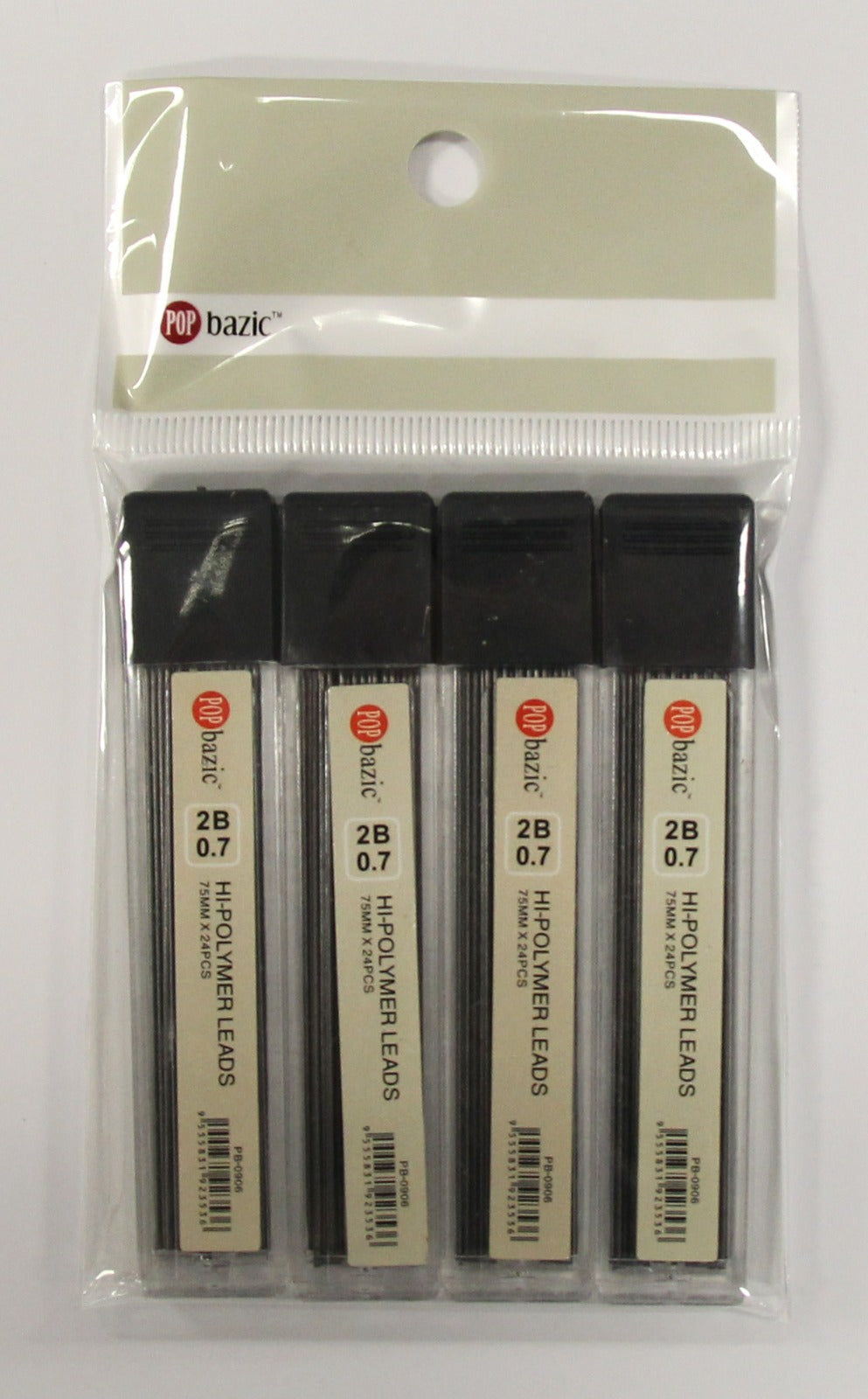 Pop Bazic Pencil Lead 0.7Mm 75Mm 24Pcs 4'S