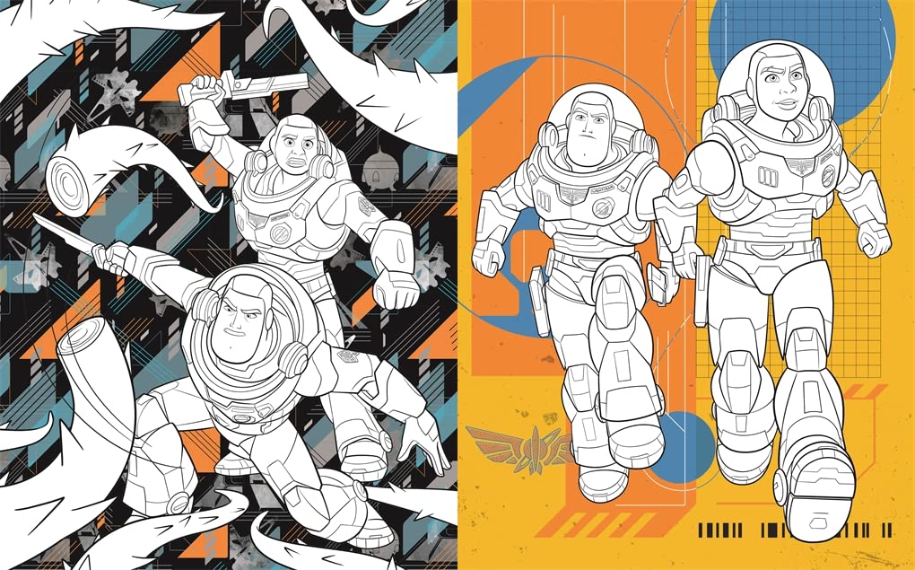 Disney Pixar Lightyear: Hyperspace Colouring