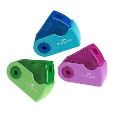 Faber-Castell 1 Hole Mini Sleeve Sharpener-182712-2